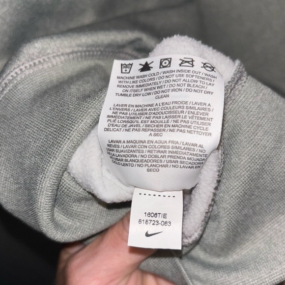 Vikings NIKE Gray Hoodie Size S - Picture 5 of 5